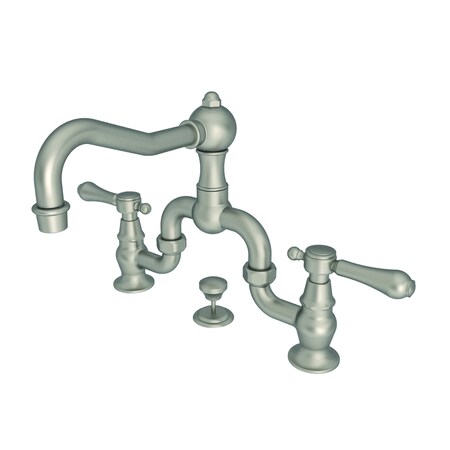 Newport Brass Lavatory Bridge Faucet in Antique Nickel 1030B-15A
